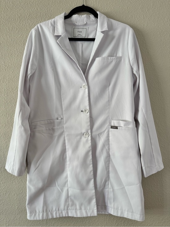 Figs Jackets & Blazers - FIGS Bellevue Long Slim Lab Coat Medical Laboratory Dental Veterinary Medium